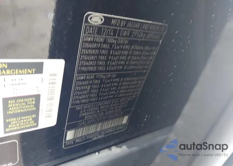 2015 Land Rover Range Rover Sport 3.0L V6 Supercharged Hse из США, поврежденный, VIN SALWR2VFXFA608628